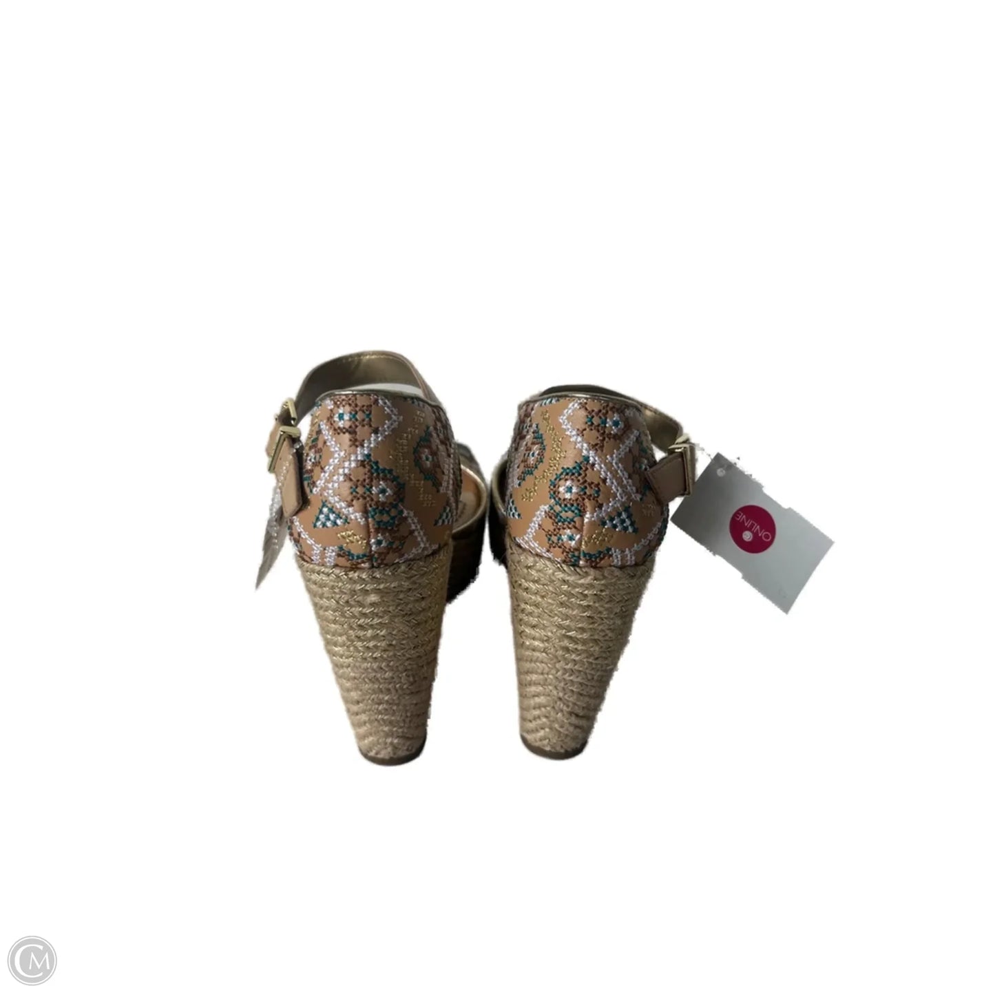 Sandals Heels Wedge By Circus By Sam Edelman In Tan, Size: 6