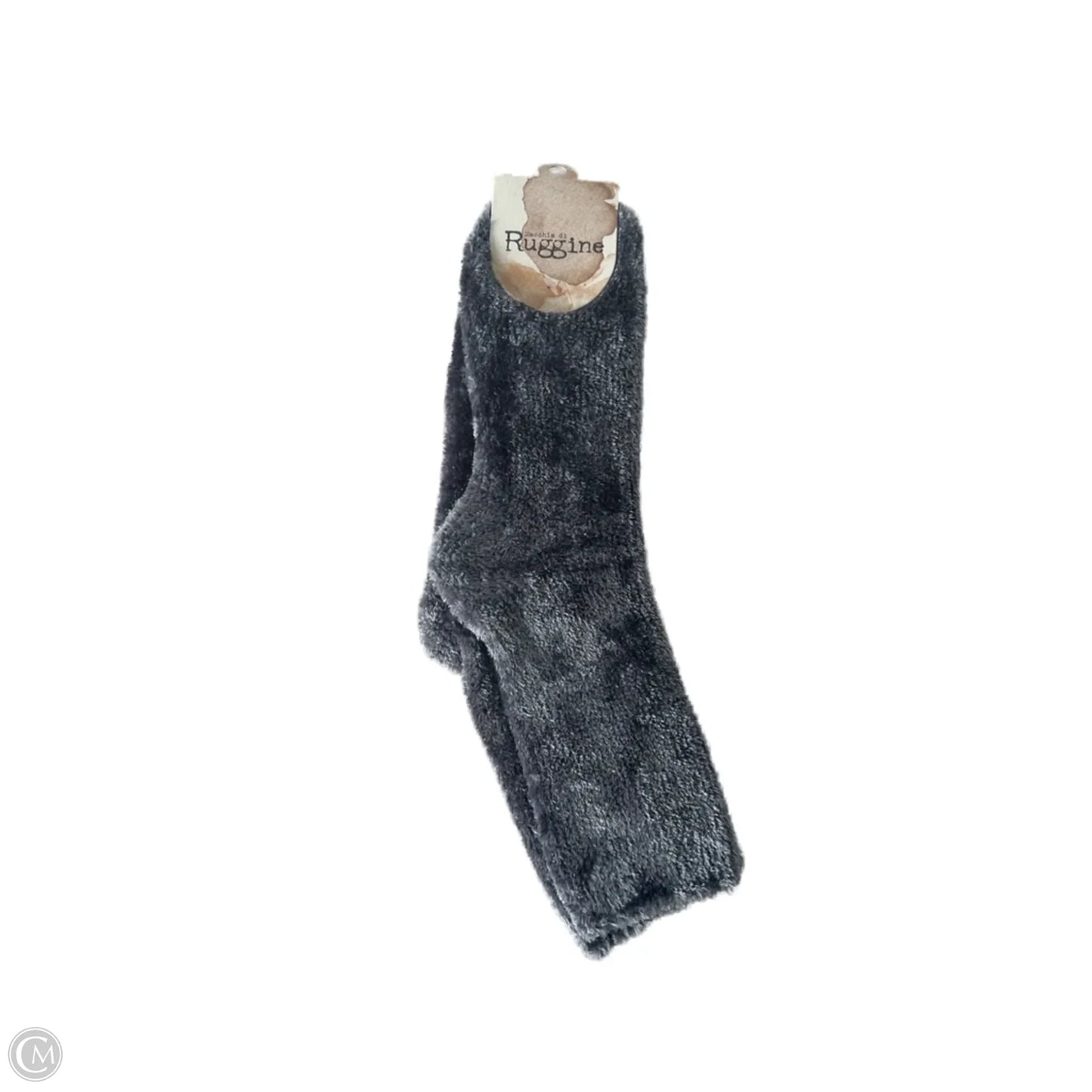 Socks By Clothes Mentor In Grey, Size: Osfm