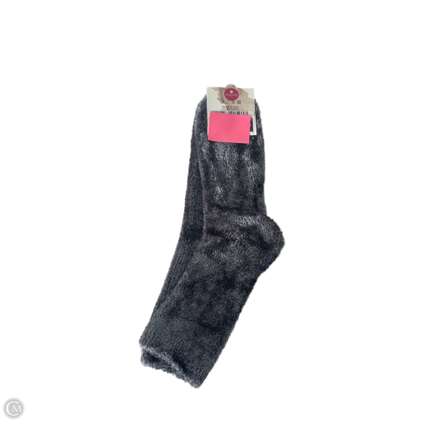 Socks By Clothes Mentor In Grey, Size: Osfm