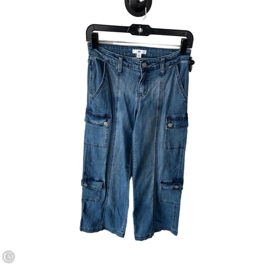 Jeans Wide Leg By Bp In Blue Denim, Size: 0