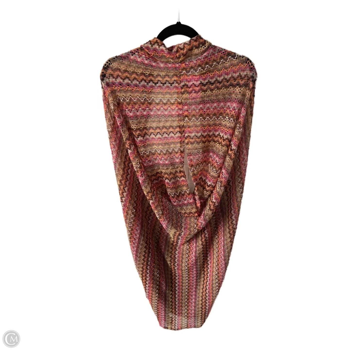 Shawl By Do Everything In Love In Brown & Orange, Size: Osfm