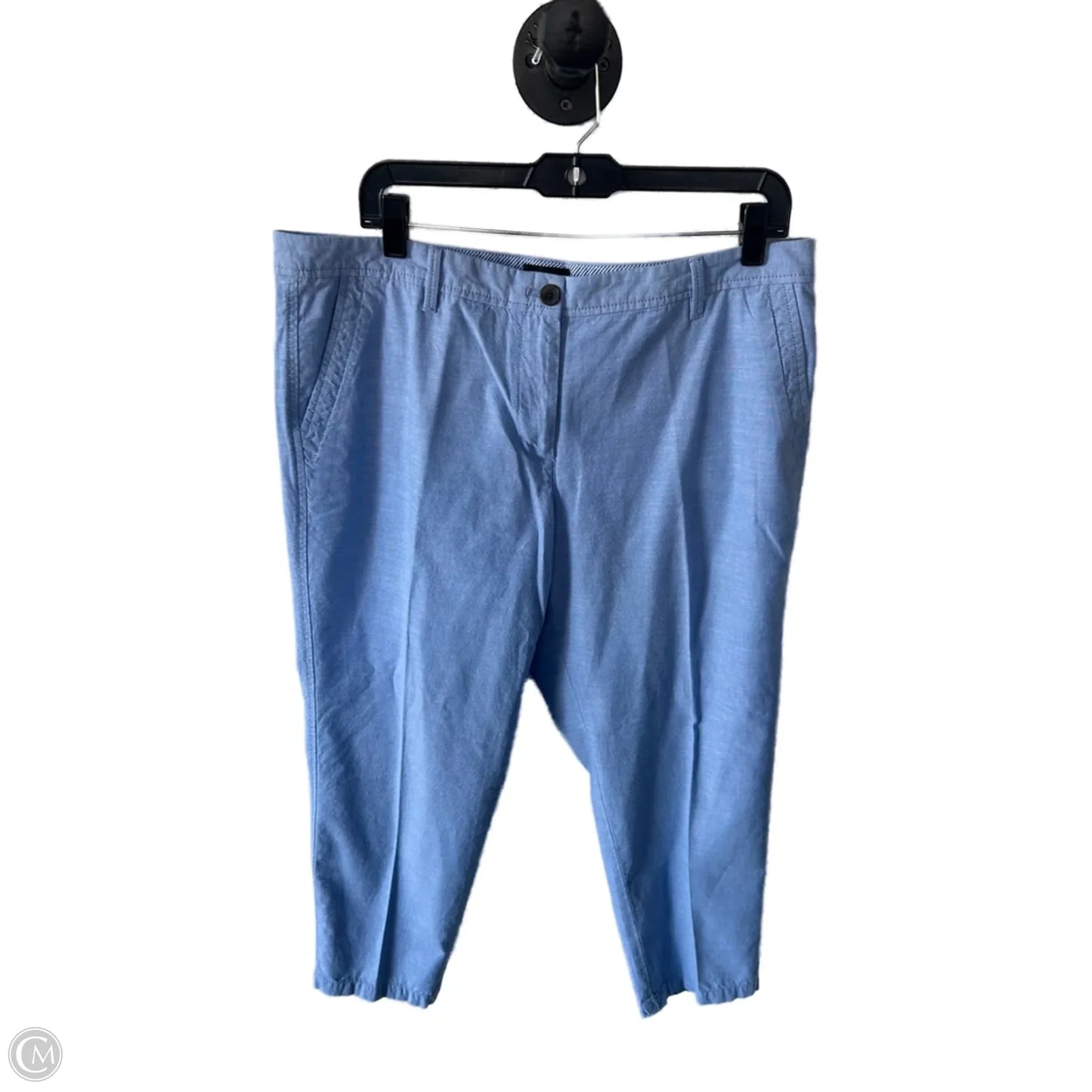 Pants Cropped By Talbots In Blue, Size: 14p