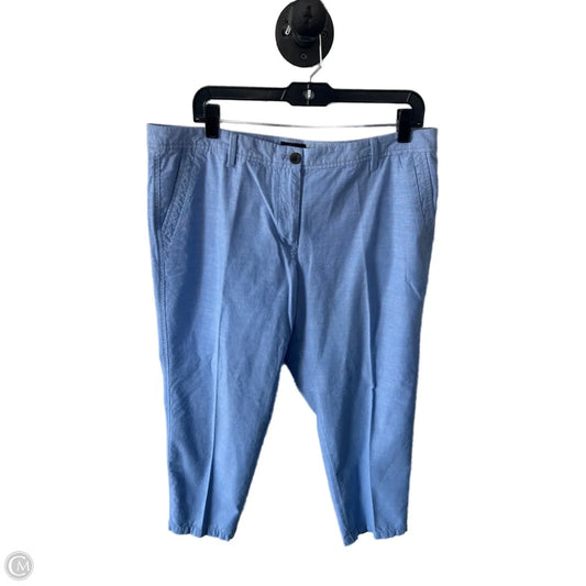 Pants Cropped By Talbots In Blue, Size: 14p
