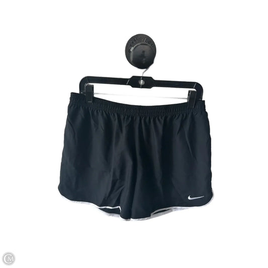 Athletic Shorts By Nike In Black & White, Size: 12