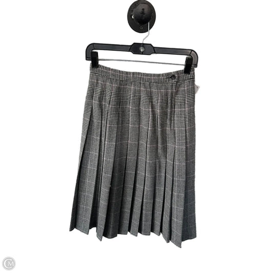 Skirt Midi By Pendleton In Black & Pink, Size: 8