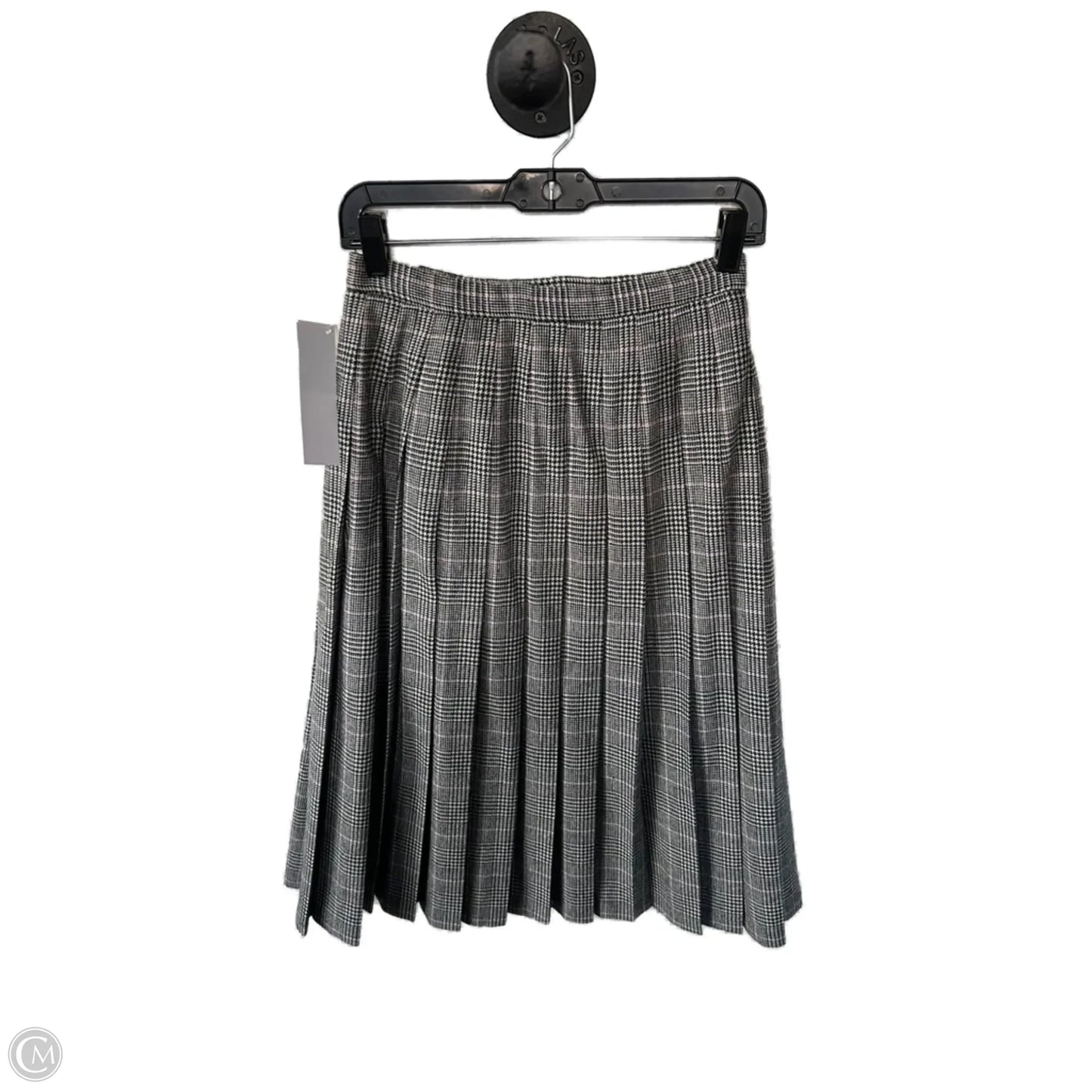 Skirt Midi By Pendleton In Black & Pink, Size: 8