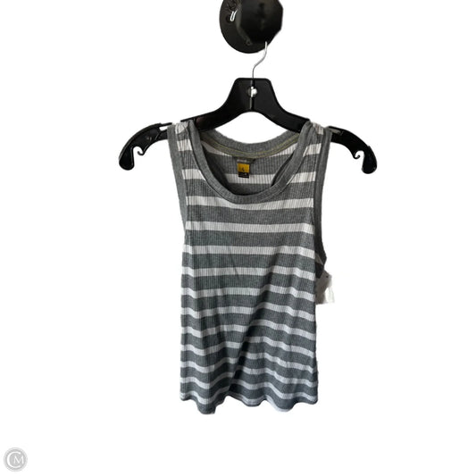 Tank Top By Eddie Bauer In Grey & White, Size: M