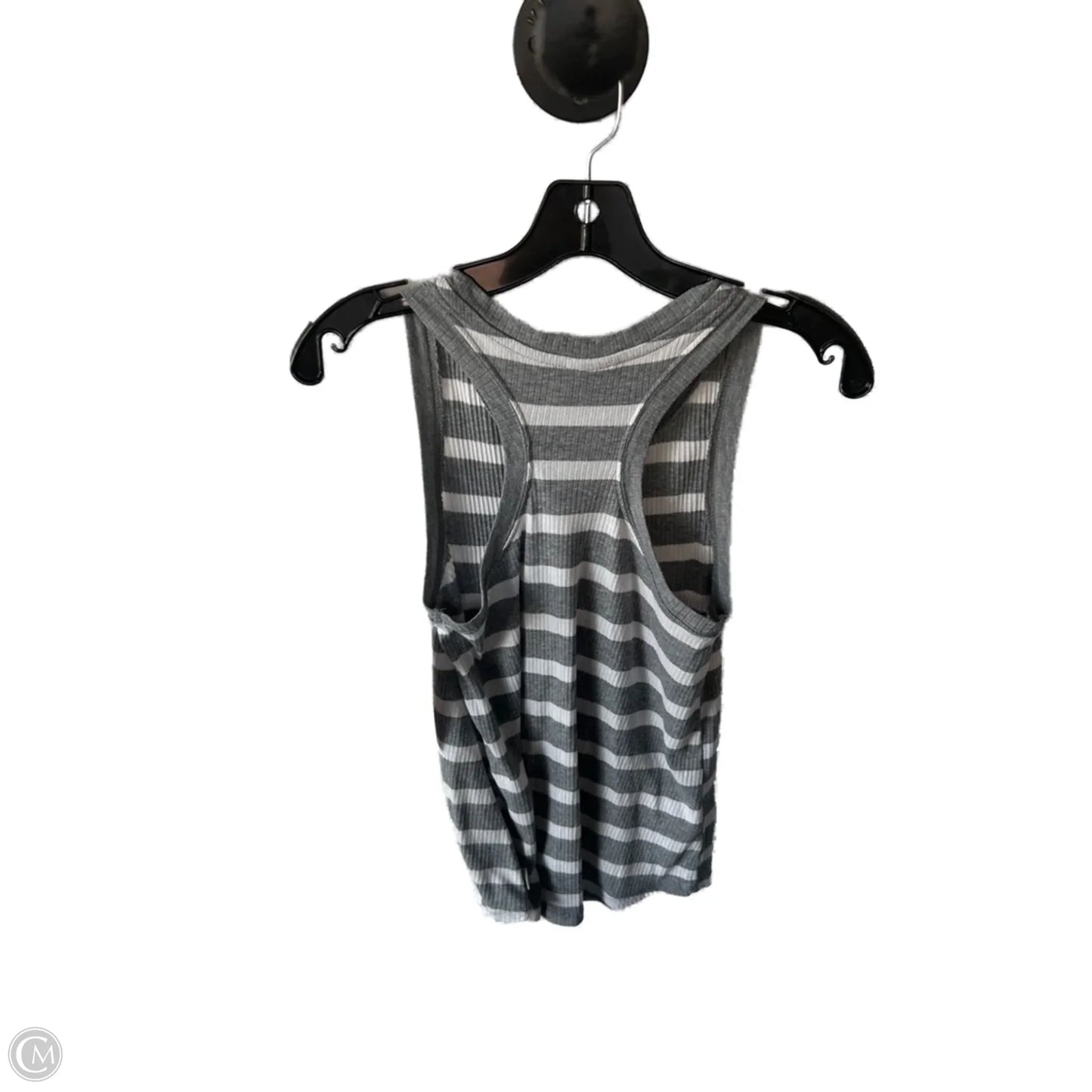Tank Top By Eddie Bauer In Grey & White, Size: M
