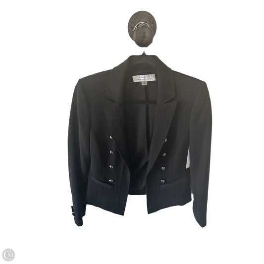 Blazer By Tahari By Arthur Levine In Black, Size: S