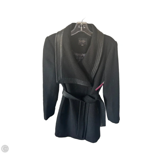 Coat Peacoat By Jessica Simpson In Black, Size: M