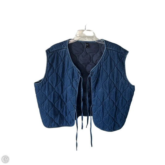Vest Other By Clothes Mentor In Blue Denim, Size: 4x