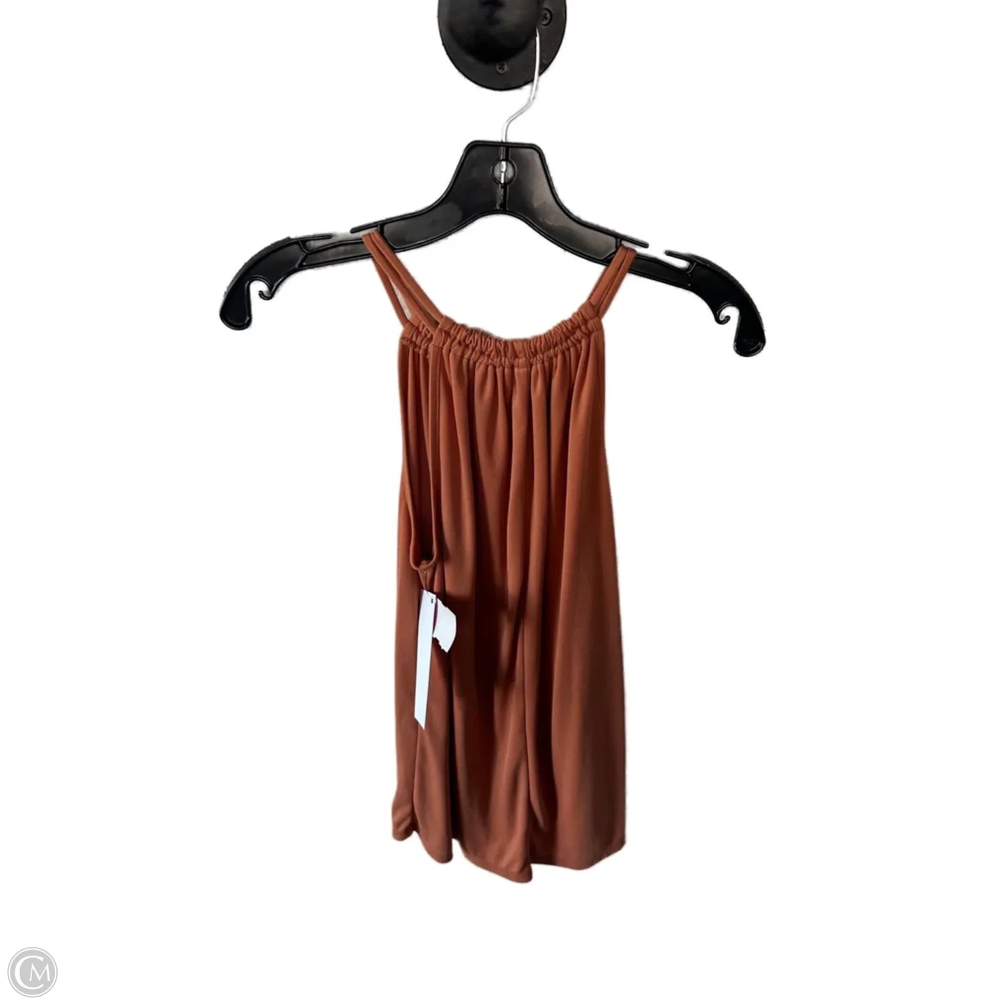 Top Sleeveless By Green Envelope In Orange, Size: Xs