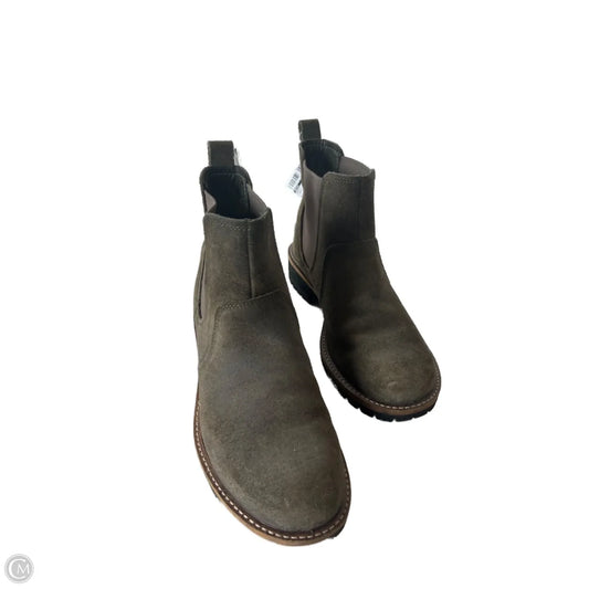 Boots Ankle Flats By Ecco In Green, Size: 7