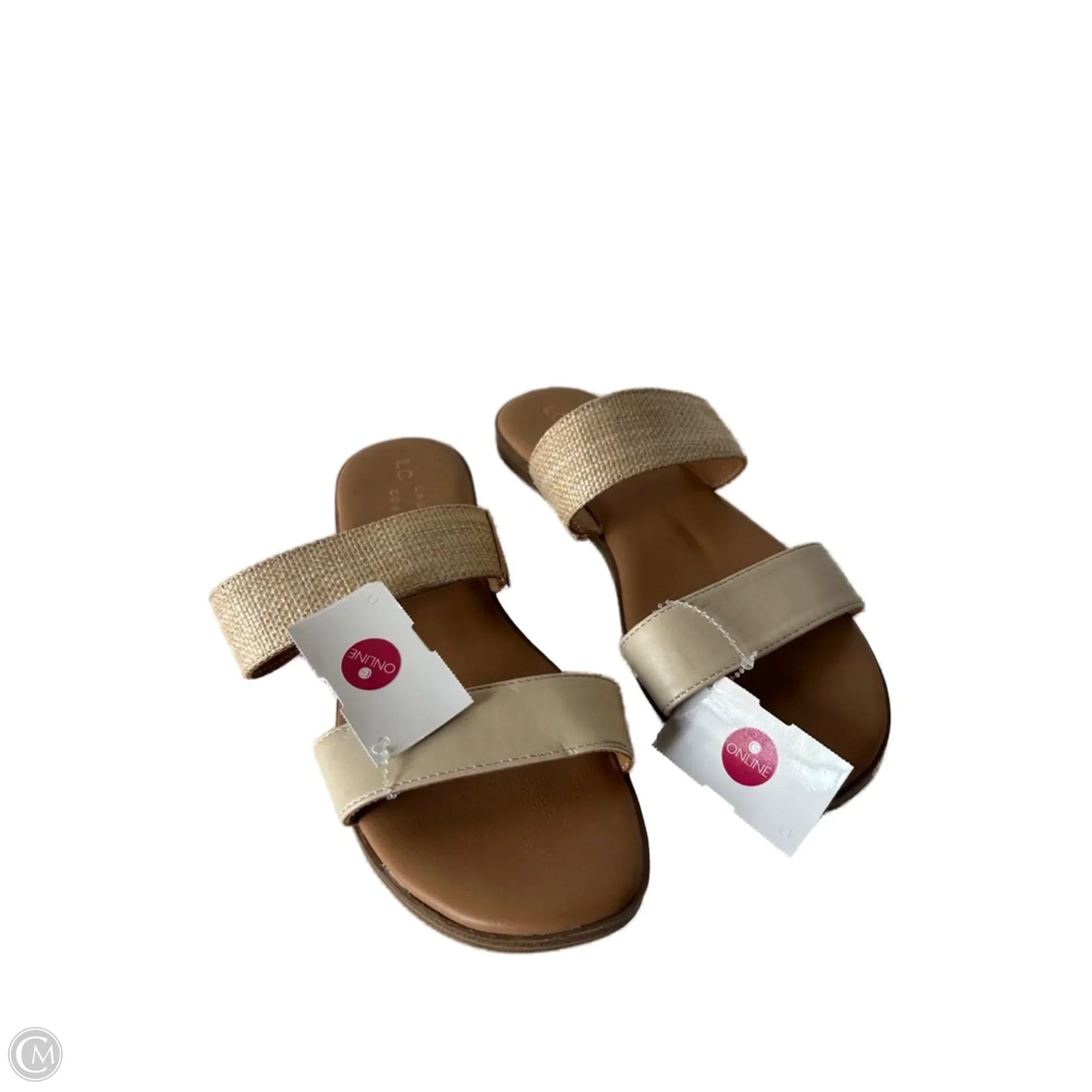 Sandals Flats By Lc Lauren Conrad In Tan, Size: 7