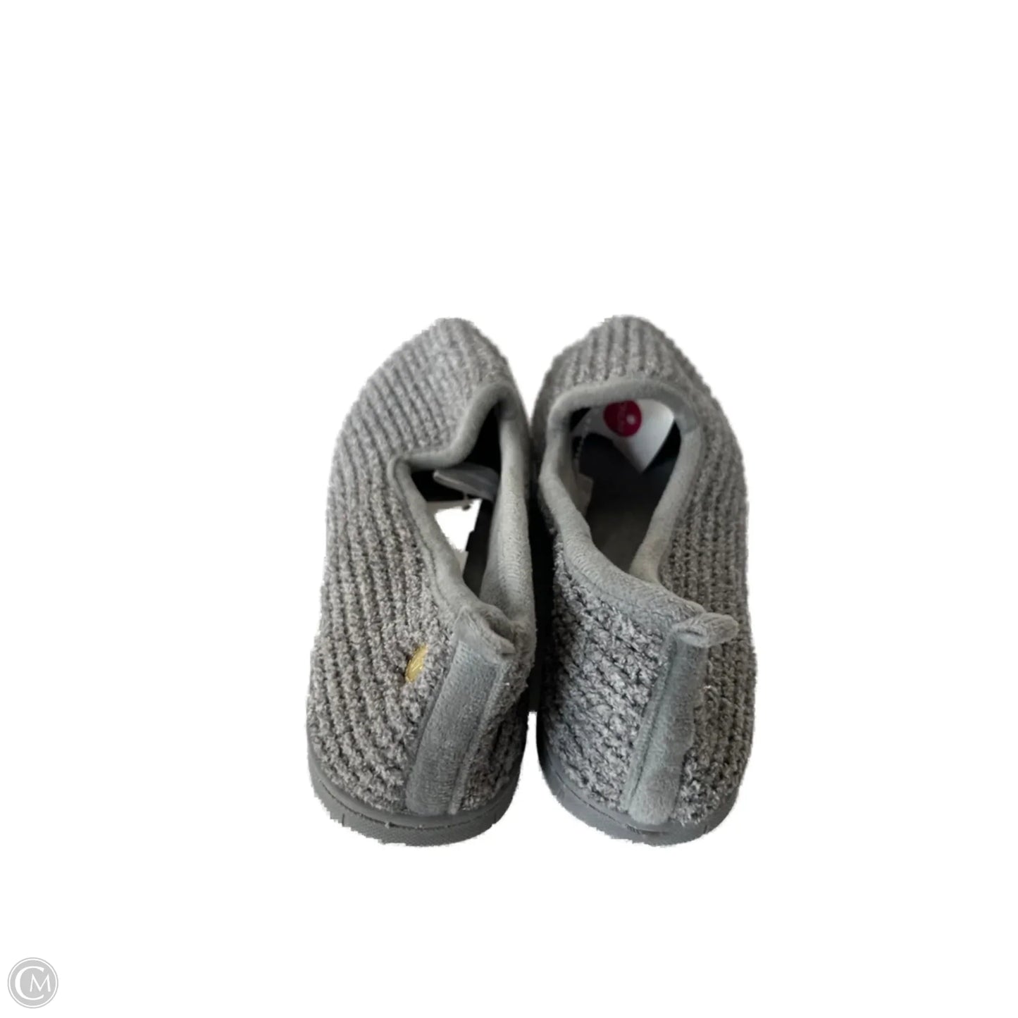 Slippers By Clothes Mentor In Grey, Size: 7.5