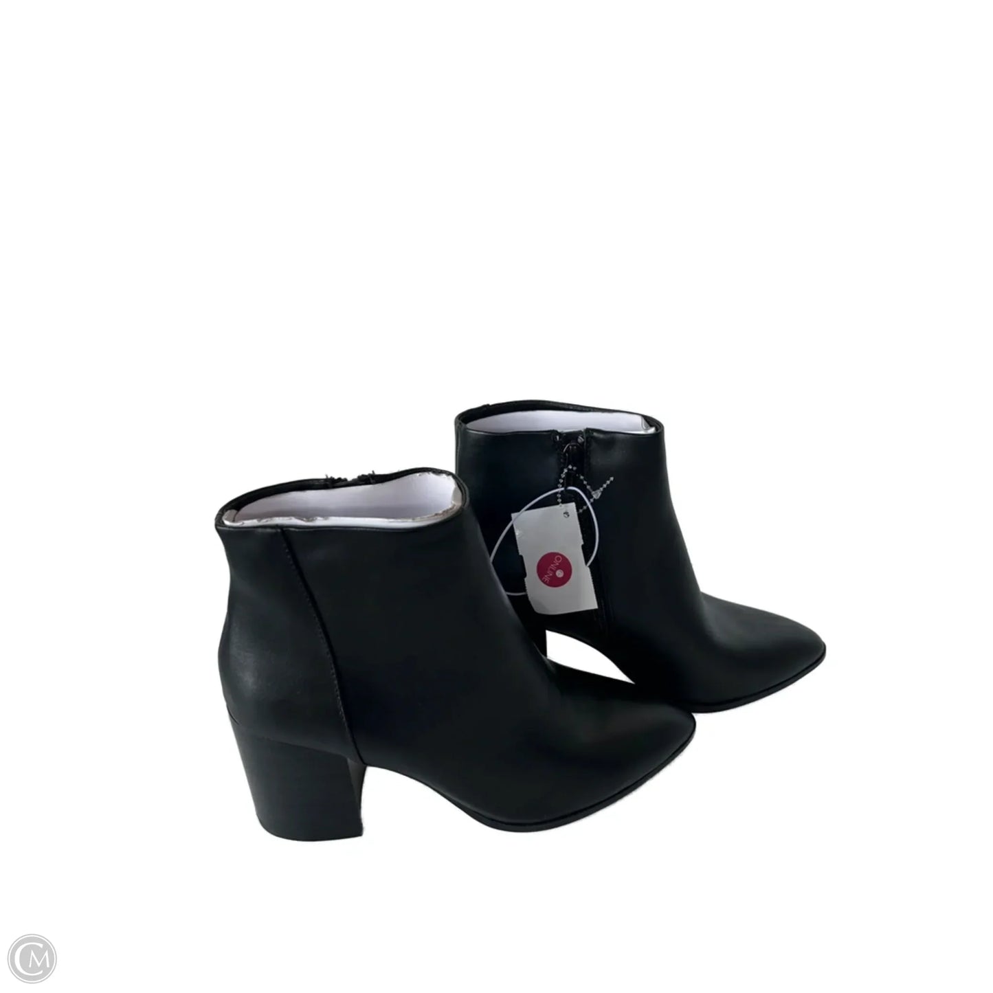 Boots Ankle Heels By A New Day In Black, Size: 7