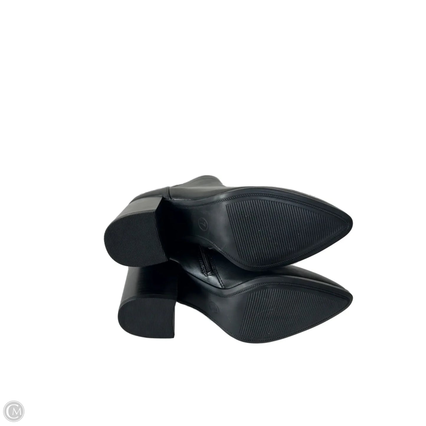 Boots Ankle Heels By A New Day In Black, Size: 7