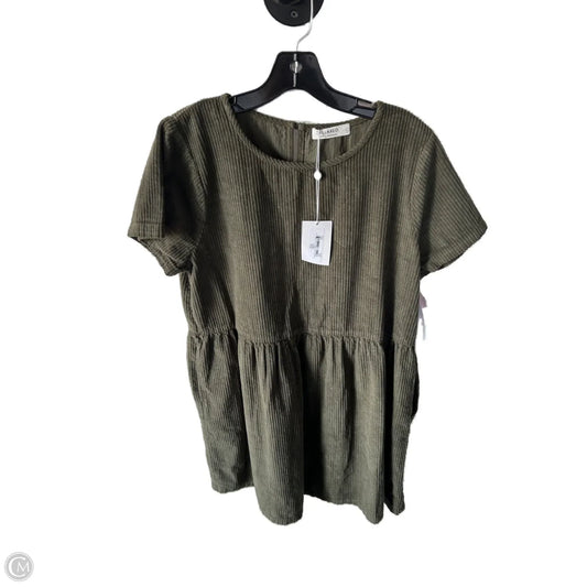 Dress Casual Short By Clothes Mentor In Green, Size: L