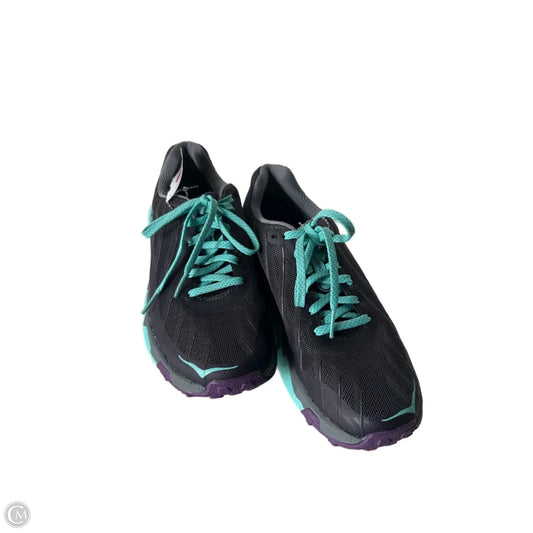 Shoes Athletic By Hoka In Grey & Purple, Size: 7.5