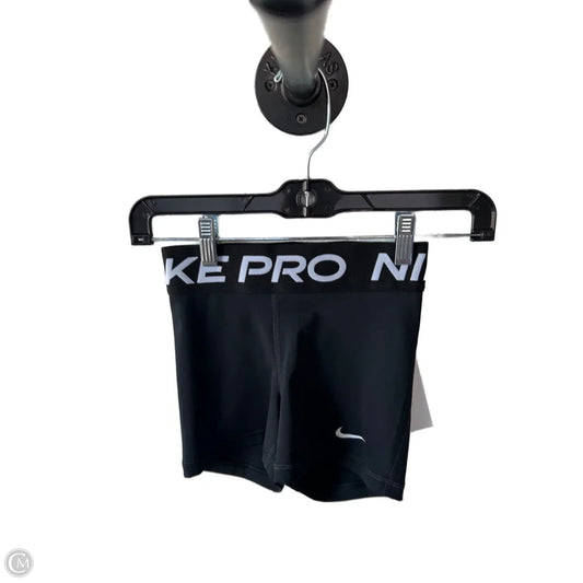 Athletic Shorts By Nike In Black & White, Size: 0