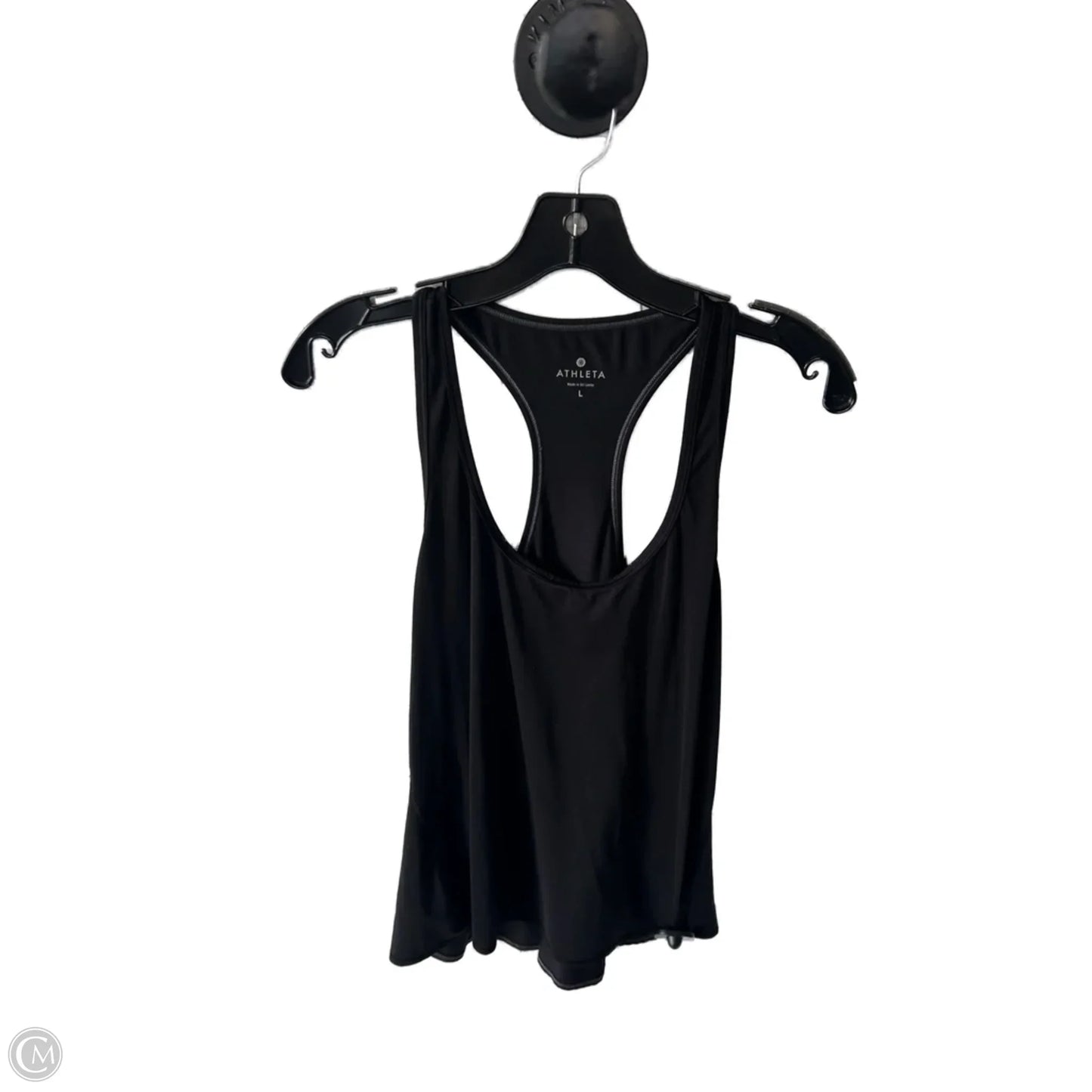Athletic Tank Top By Athleta In Black, Size: L