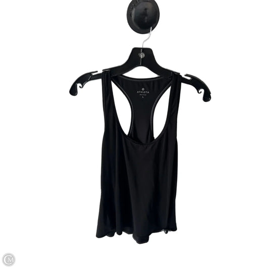 Athletic Tank Top By Athleta In Black, Size: L