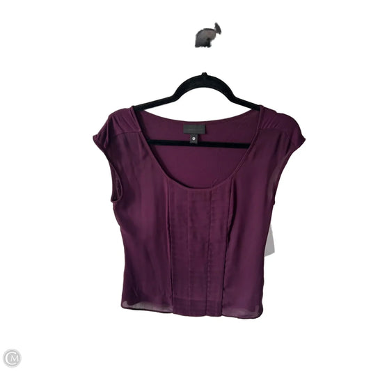 Top Sleeveless By Worthington In Purple, Size: S