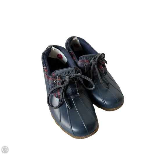 Boots Snow By Sperry In Blue, Size: 7.5