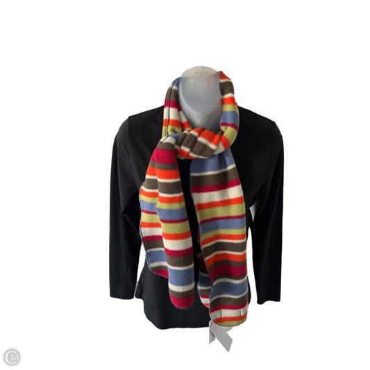 Scarf Winter By Lands End In Blue & Cream