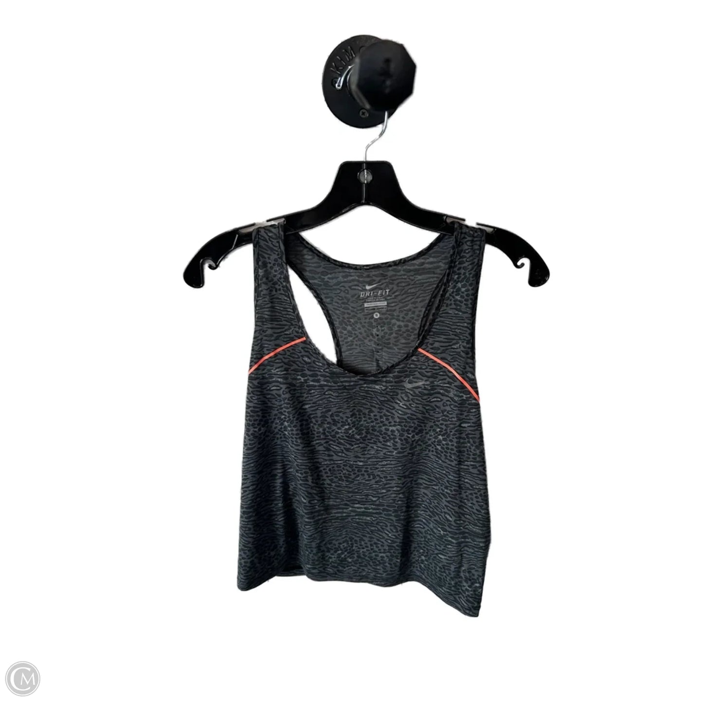 Athletic Tank Top By Nike In Grey, Size: S