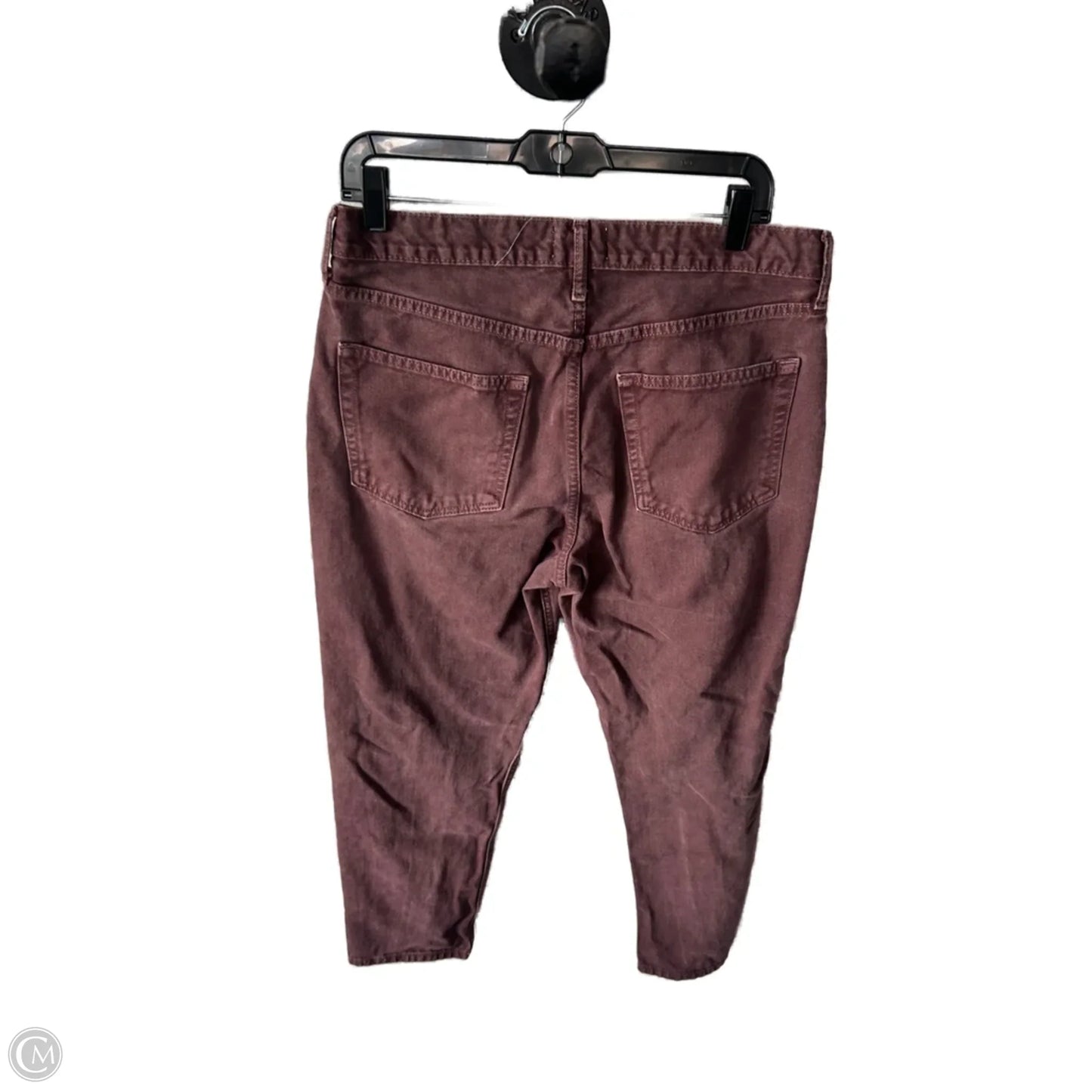 Jeans Straight By Cmc In Brown Denim, Size: 12