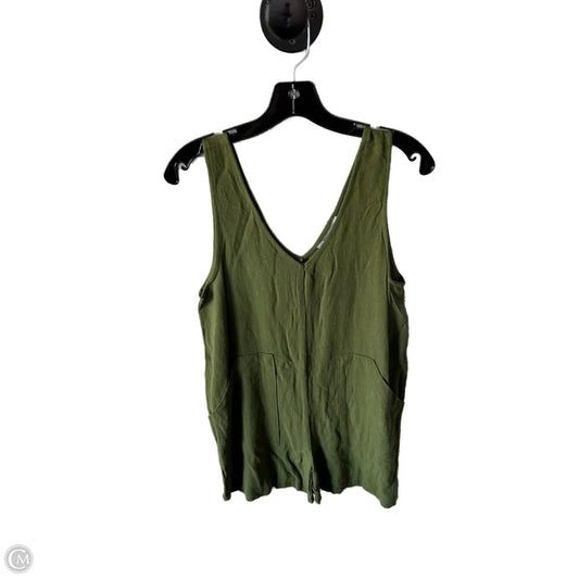 Romper By Double Zero In Green, Size: M