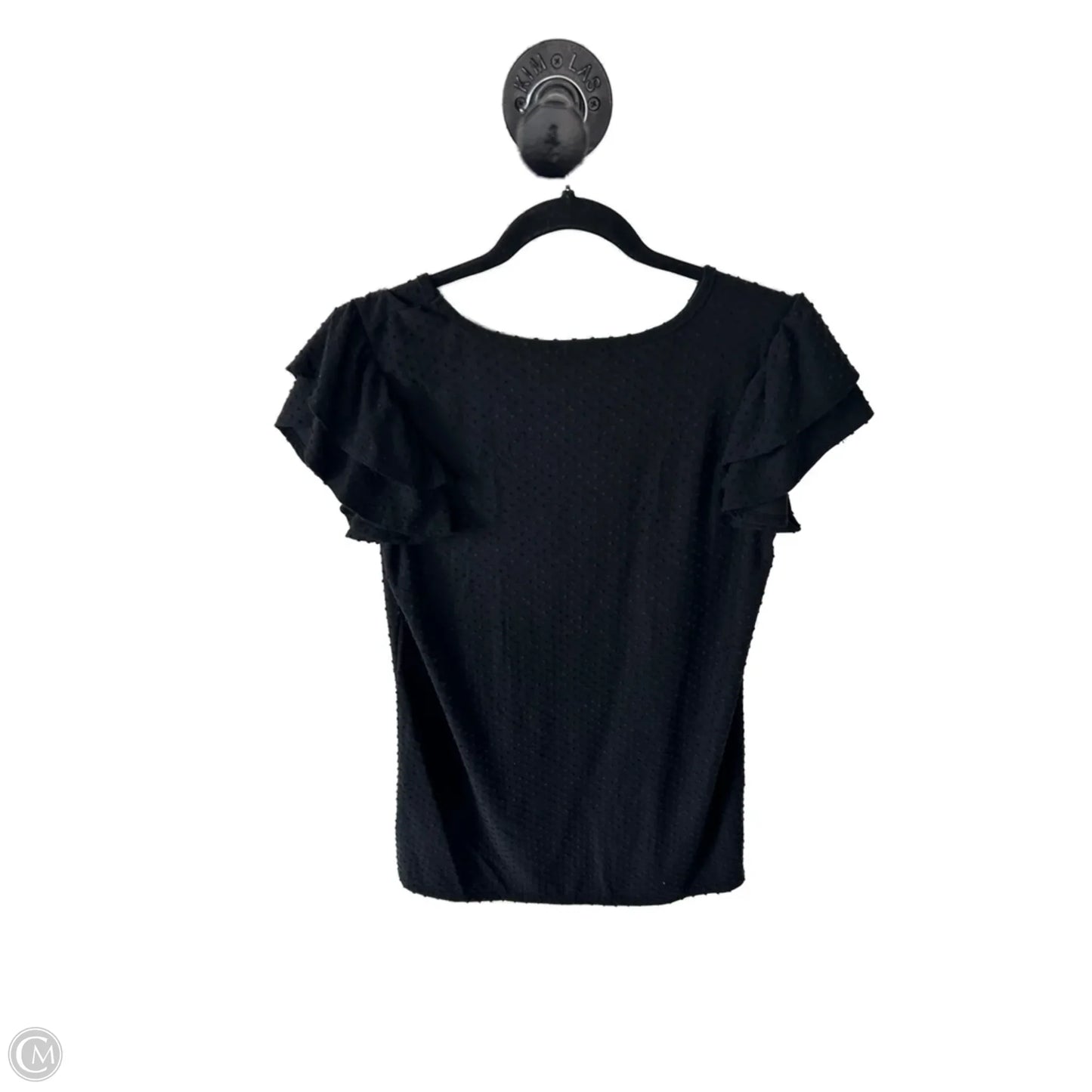 Top Short Sleeve By Heimish Usa In Black, Size: M