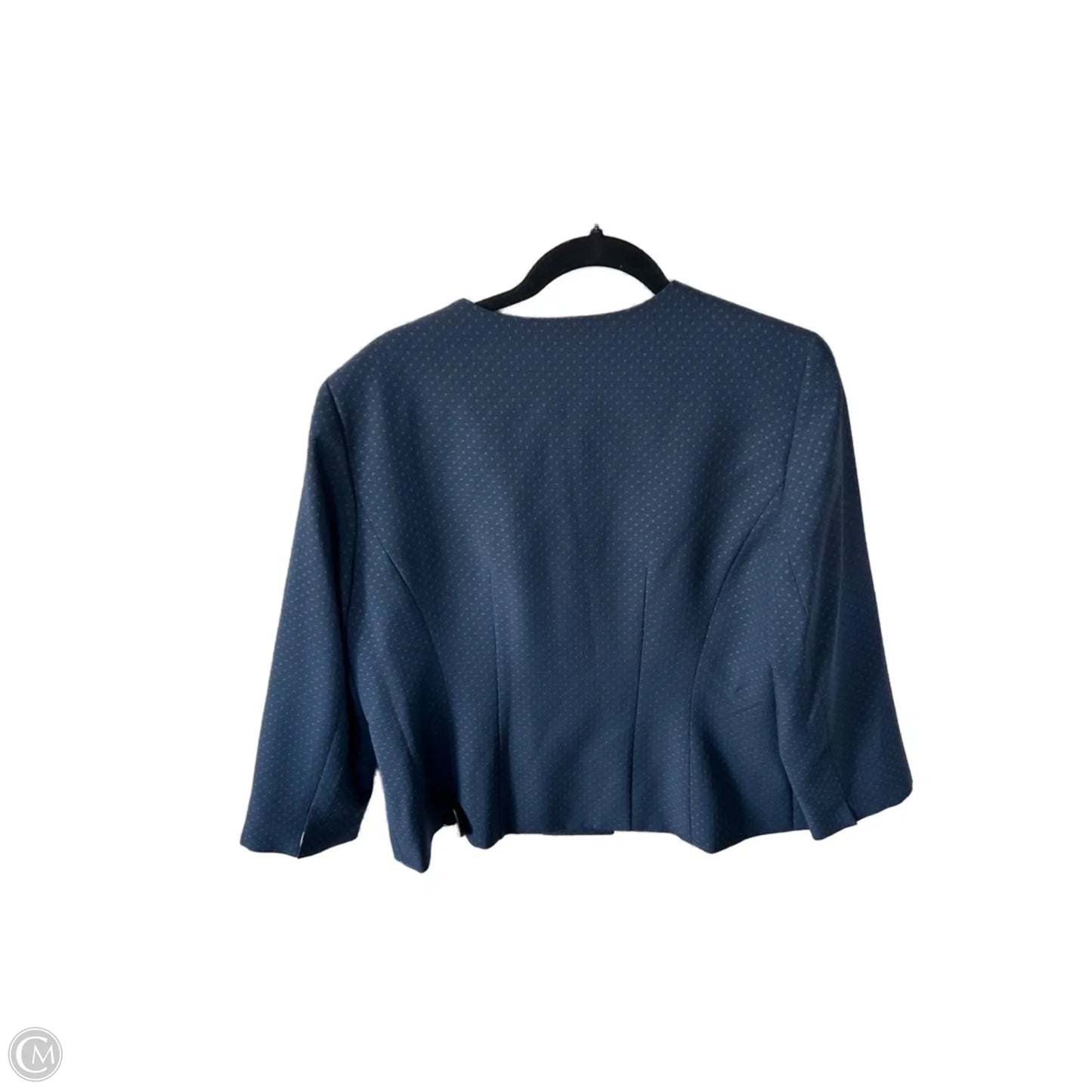 Blazer By Le Suit In Blue, Size: L