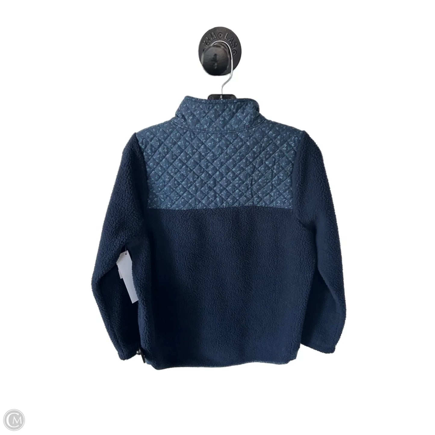 Jacket Fleece By Madewell In Blue, Size: Xs