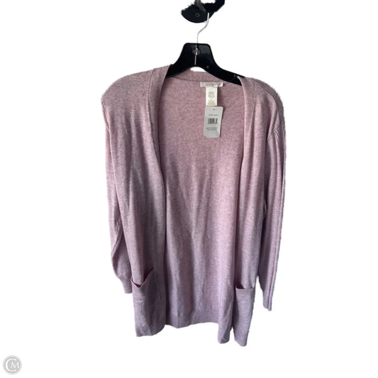 Sweater Cardigan By Matty M In Pink, Size: M