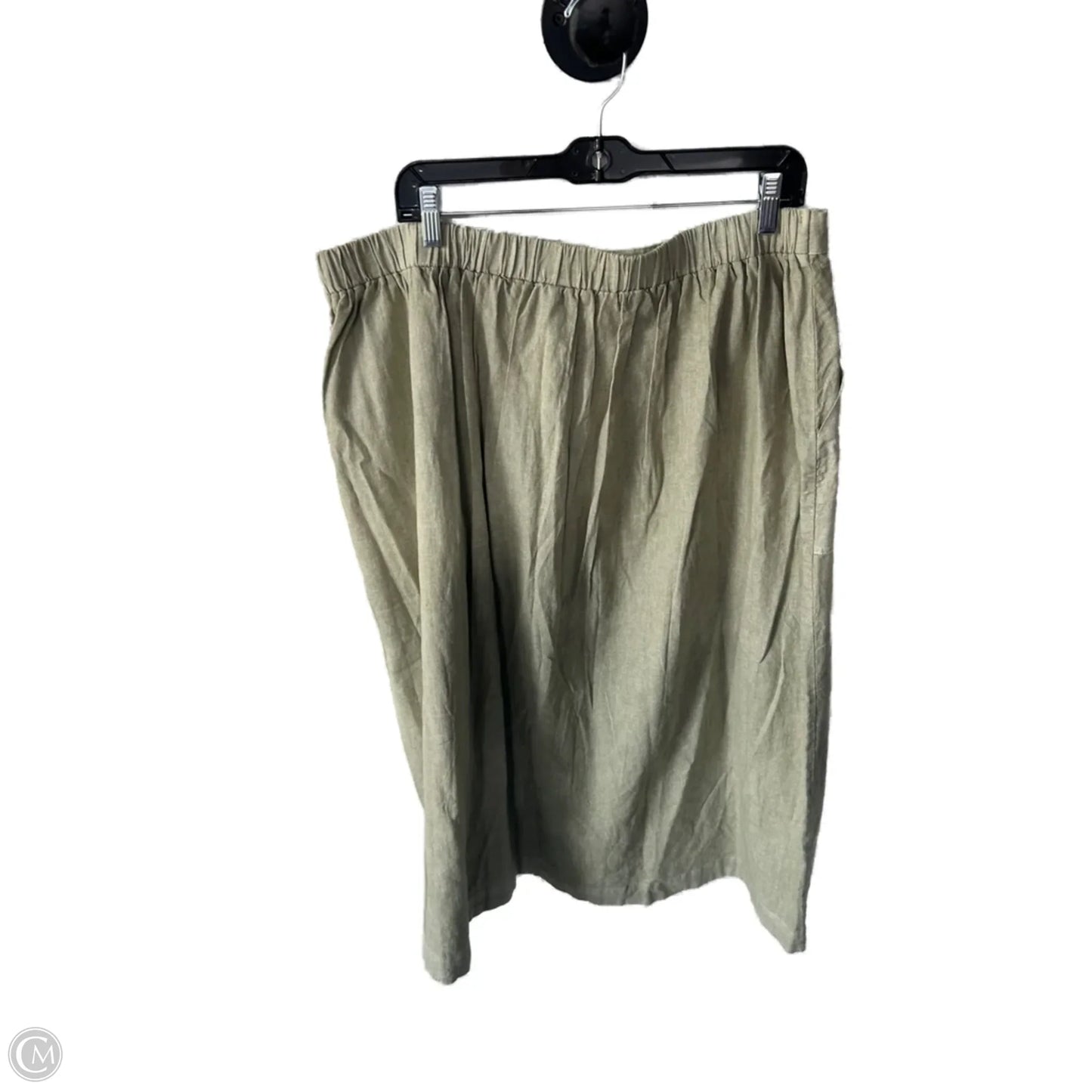 Skirt Midi By Universal Thread In Green, Size: 18