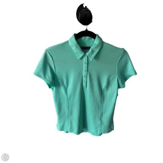 Athletic Top Short Sleeve By Clothes Mentor In Green, Size: S