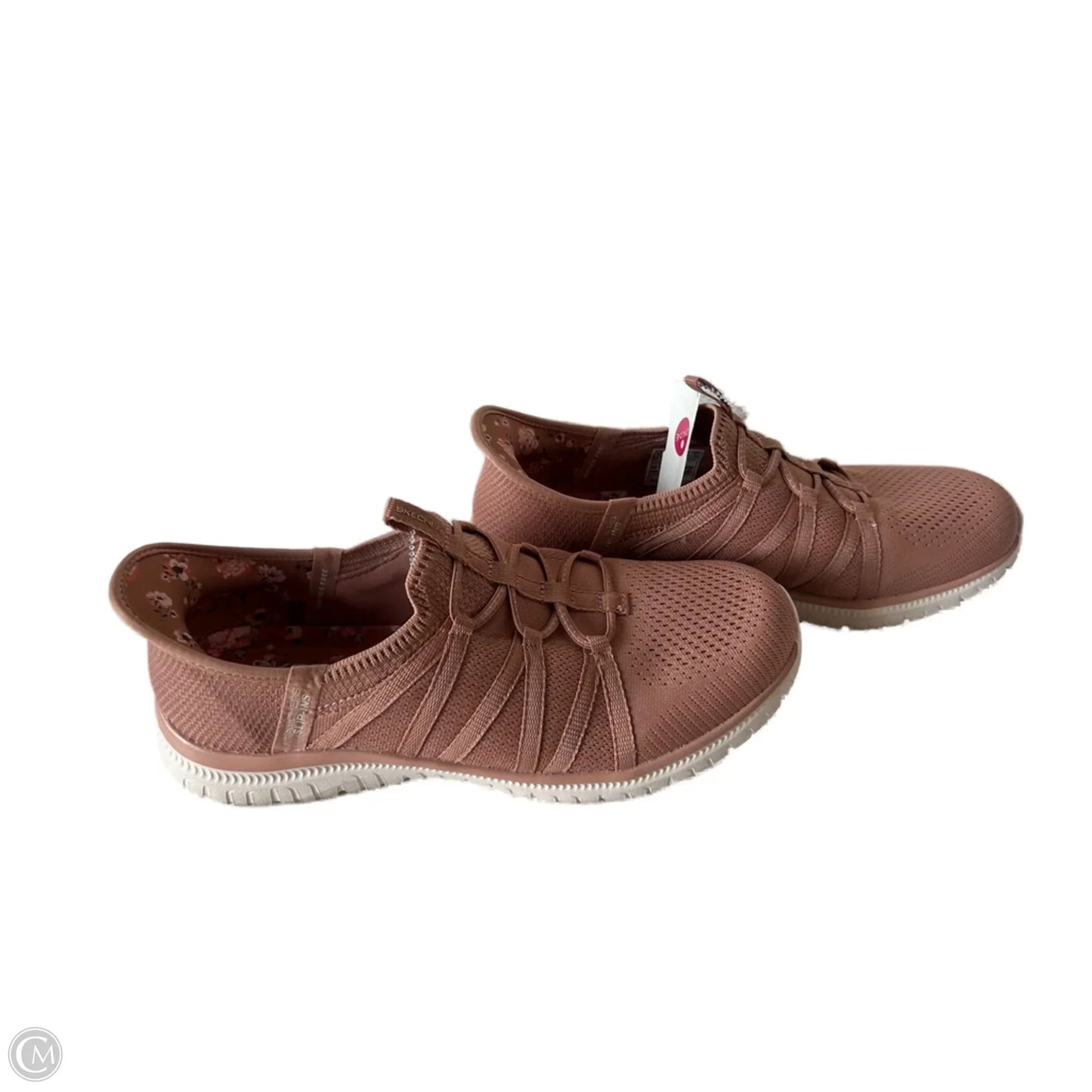 Shoes Sneakers By Skechers In Pink & Tan, Size: 9