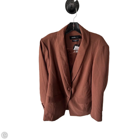 Blazer By Torrid In Brown, Size: 2x