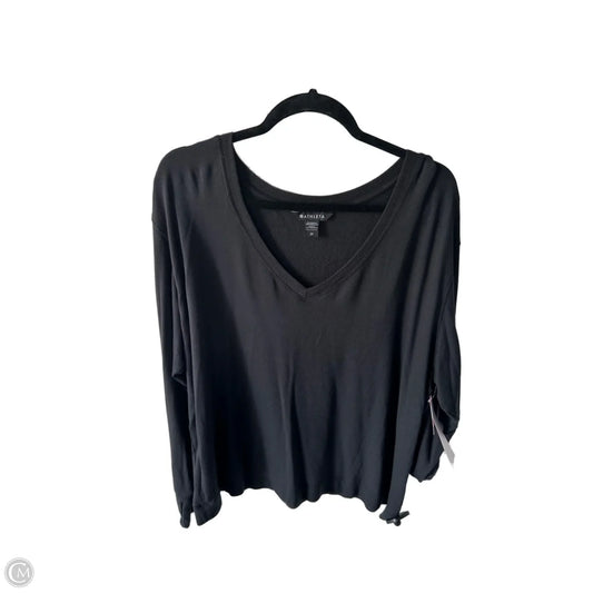 Athletic Sweatshirt Crewneck By Athleta In Black, Size: 2x
