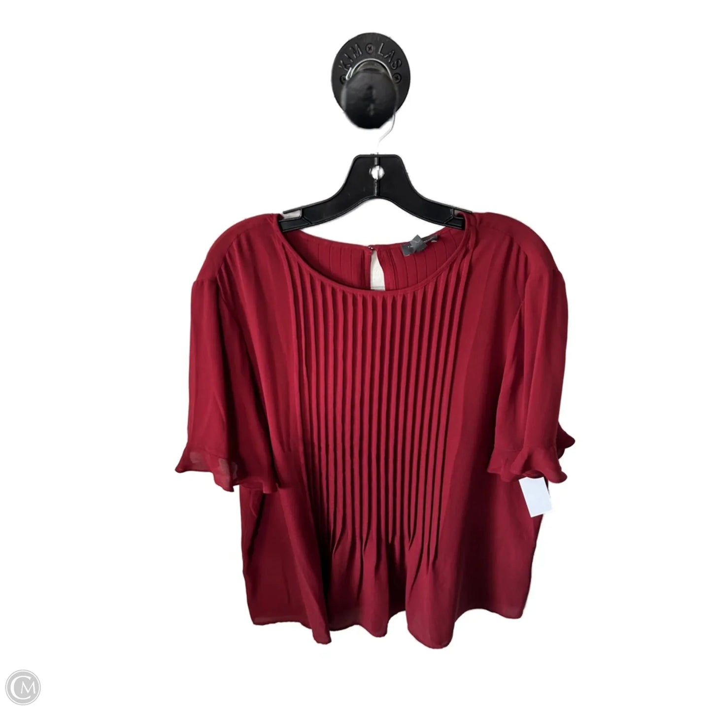 Top Short Sleeve By Limited In Orange, Size: L