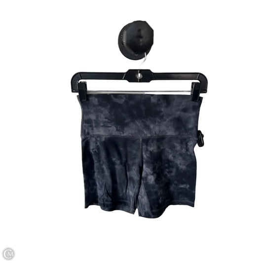 Athletic Shorts By Lululemon In Blue & Grey, Size: 6
