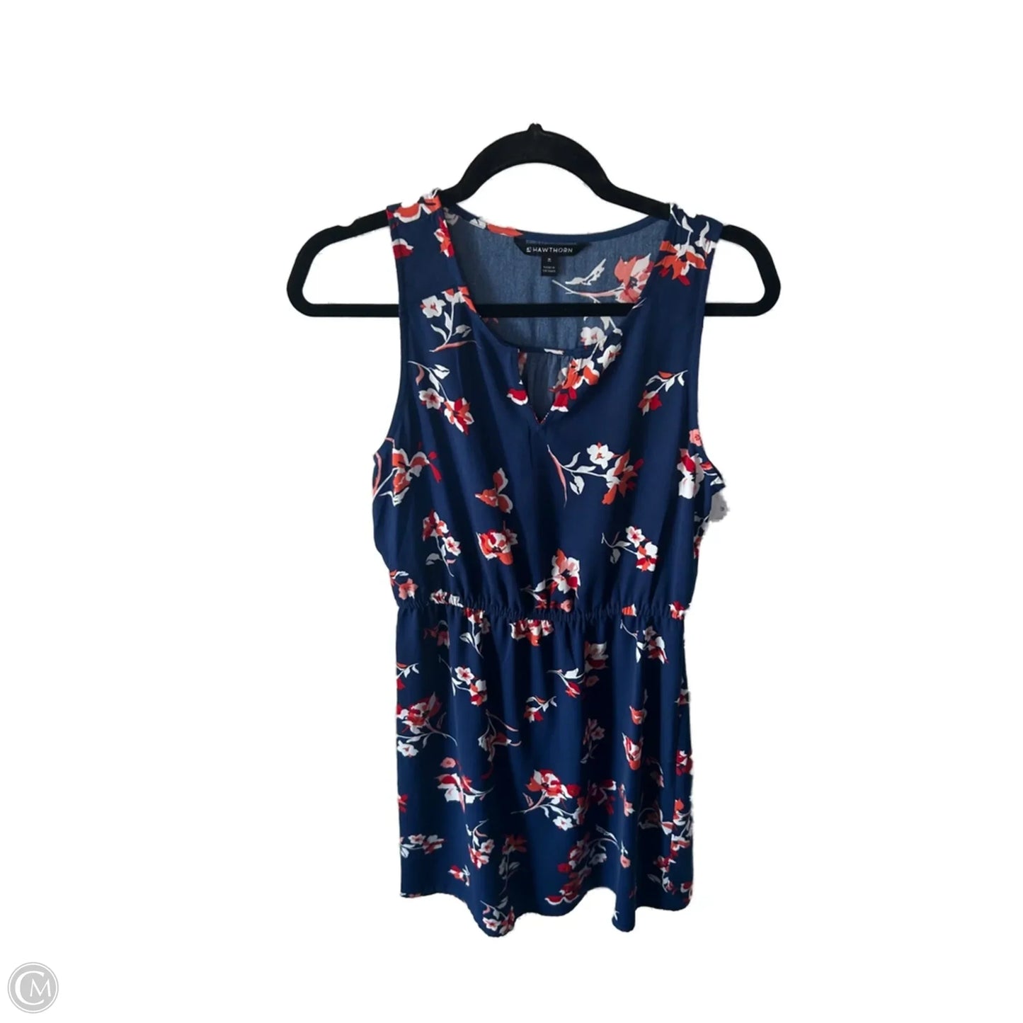 Dress Work By 41 Hawthorn In Blue & White, Size: M