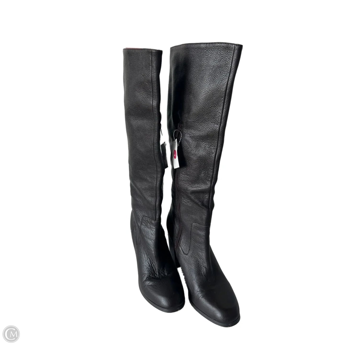 Boots Knee Heels By Lands End In Brown, Size: 11