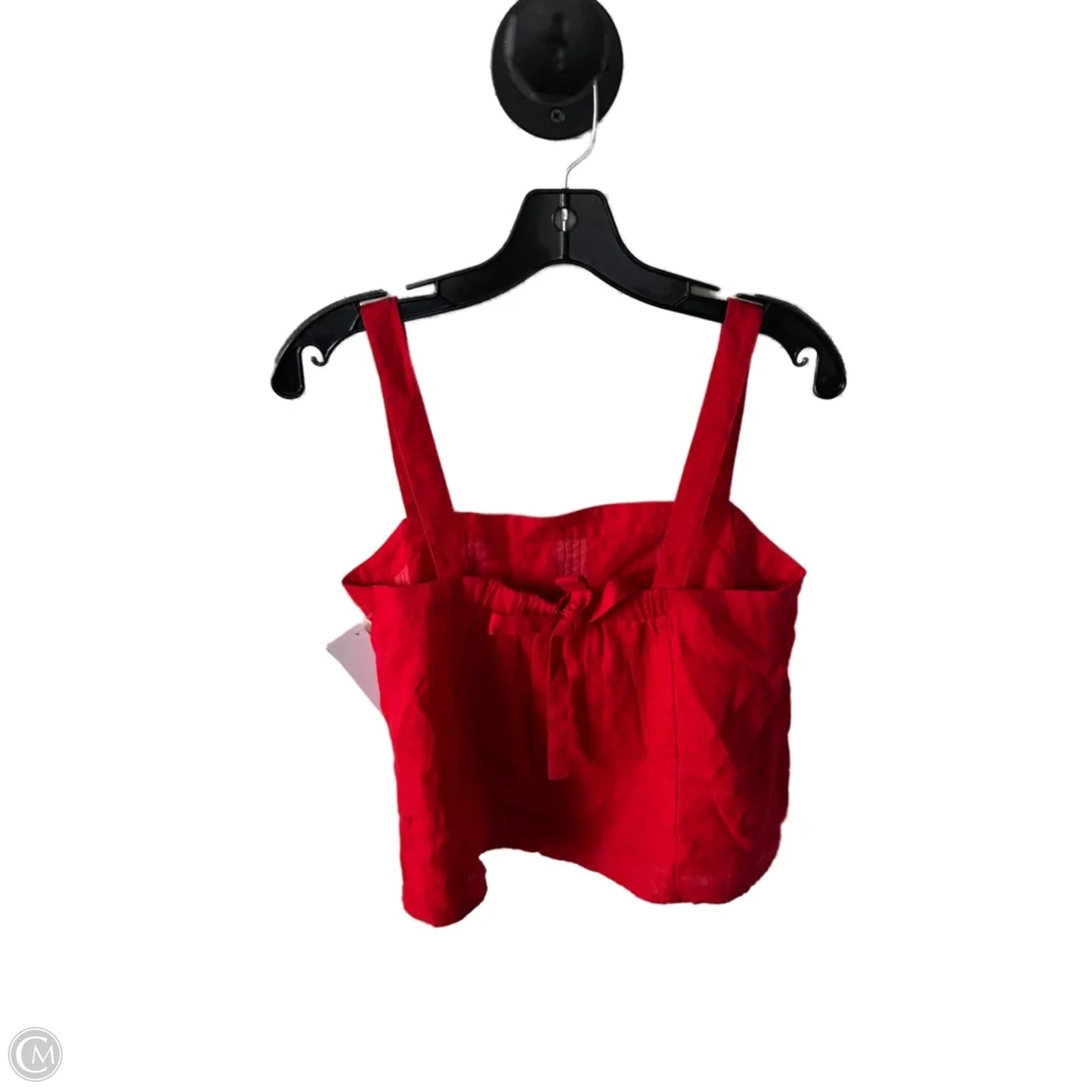 Top Sleeveless By J. Crew In Red, Size: S