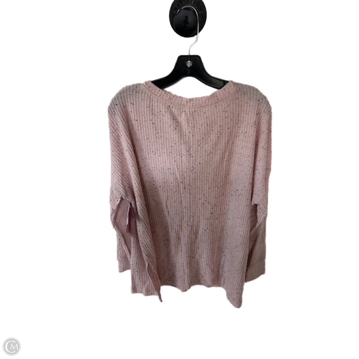 Top Long Sleeve By Old Navy In Pink, Size: Xl