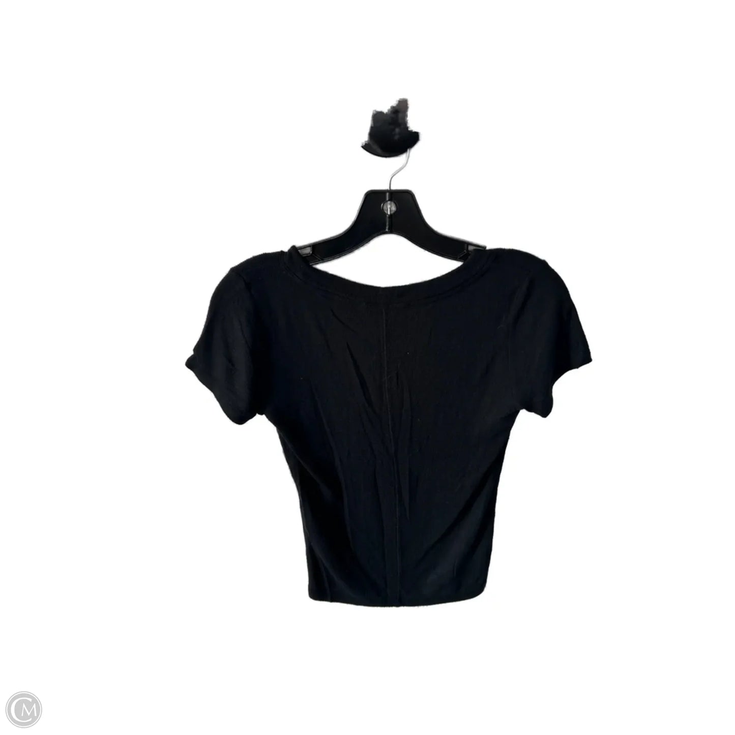 Top Short Sleeve Basic By Frame In Black, Size: Xs