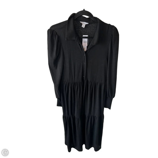 Dress Casual Maxi By Top Shop In Black, Size: M