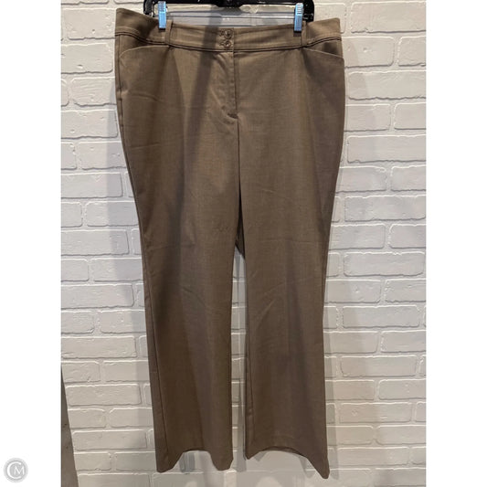 Pants Dress By Ann Taylor In Brown, Size: 14p